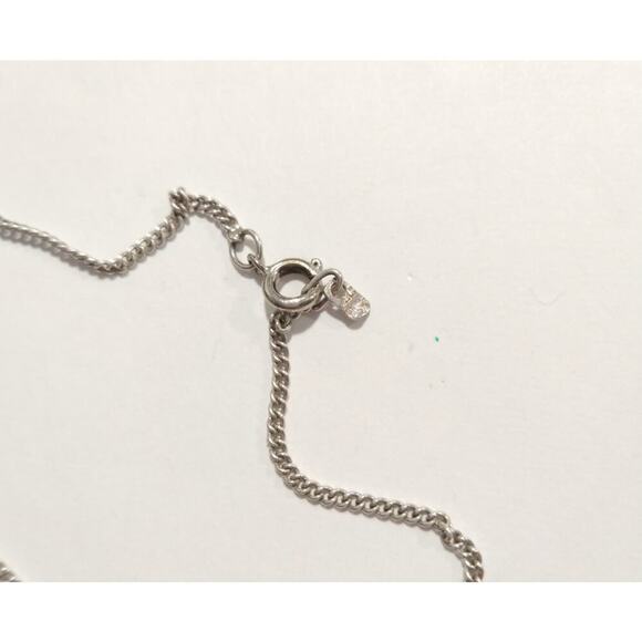 NATURAL BALTIC AMBER STERLING SILVER 950 Apple PENDANT CHAIN NECKLACE VINTAGE - Picture 13 of 15